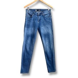 Kut from the Kloth Diana Kurvy Skinny Medium Wash Mid- Rise Jeans Sz 8 Excellent